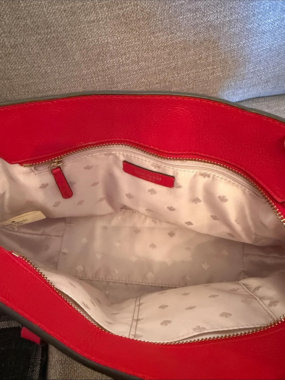 Kate Spade Red Leather Bag